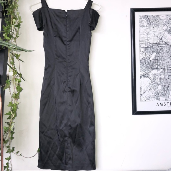 2000’s le chateau formal midi dress, size XXS - Picture 3 of 10
